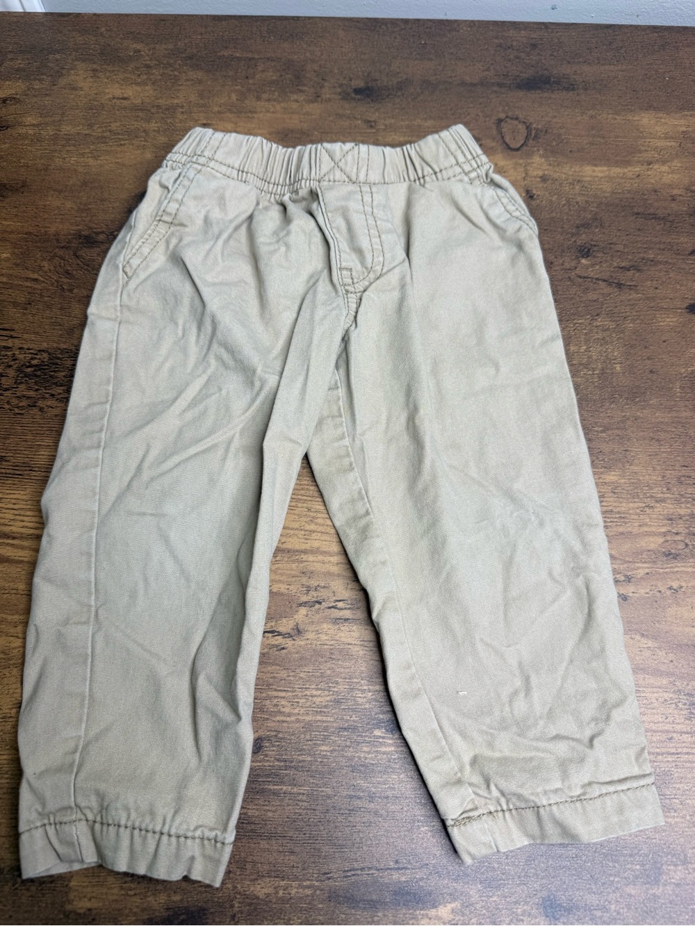 ⭐️5 for $20⭐️ Carter's Toddler Elastic Waist Khaki Pants - Neutral Tan 18M